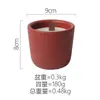 Taza de Cemento Minimalista Nórdica Vela de Aromaterapia para el Hogar Vela DIY Adorno de Fragancia para el Hogar Procesamiento OEM de Cera de Soja