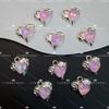 Colgante de Aleación Lazo Estrella Luna Amor Flor DIY Hecho a Mano Aretes Pulsera Collar Accesorios Material