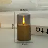 Luz de Vela Digital Led tipo Bala Jantar à Luz de Velas Roteiro Layout de Atmosfera de Suspense Adereços Vela com Controle Remoto Criativo