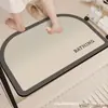 Novo Estilo Simples Capacho Banheiro Entrada de Porta Doméstico Antiderrapante Absorvente Fácil de Limpar Resistente a Sujeira Rápida Capacho