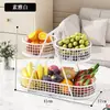 Bandeja de frutas criativa, cesta de frutas para sala de estar, expositor de lanches e frutas secas para mesa, mesa de centro, mesa de jantar, prateleira de armazenamento multicamadas