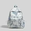 Mochila Escolar Degradado Rosa Suave con un Ambiente Soñador y Sanador para Estudiantes, Adecuada para Viajes Diarios y Desplazamientos al Campus