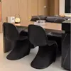 Silla de Comedor Estilo Moderno, Silla de Comedor para el Hogar, Mesa y Sillas de Comedor Minimalistas Nórdicas, Silla de Reunión con Diseño Moderno de Hotel de Alta Gama