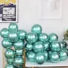 Globos Metálicos de 5 Pulgadas 10 Pulgadas 12 Pulgadas 18 Pulgadas Redondos de Látex Cromado Dorado Globos Decoración de Habitación de Boda Boda