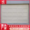 Puerta de garaje de acero de color de aleación de aluminio personalizada de fábrica, puerta corrediza eléctrica industrial, puerta abatible antirrobo ignífuga para garaje de villa