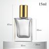 Fabricantes em estoque Roller Bead Bottle Perfume Trial Pack 15ml10ml8ml Glass Steel Bead Ball Trial Pack Frasco de Perfume