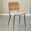 Cadeira de Jantar Moderna Simples Casa Alta Qualidade Sem Braços Encosto Cadeira Mesa de Jantar e Cadeira Quarto Mesa de Estudo Tamborete Cadeira de Lazer
