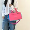 Bolsa de natación y fitness con separación seca y húmeda, unisex, de bloques de color, bandolera deportiva pequeña elegante y versátil