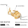 Anillos de Acero Inoxidable Vintage con Diseño de Flores Transfronterizos Europeos y Americanos, Diseño de Nicho Simple y de Alta Gama, Anillos Versátiles y Elegantes al por Mayor