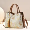 Nuevo Bolso de Mano Estilo Chino para Mujer, Bolso Tote Bordado de Alta Gama para Señoras de Mediana Edad, Gran Capacidad, Regalo del Día de la Madre