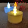 Vela electrónica LED transfronteriza confesión boda accesorios decoración creativa pequeña cera de té plástico simulación lámpara de vela venta al por mayor