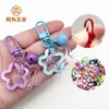 Chaveiro Personalizado de Estrela de Cinco Pontas em Acrílico Chaveiro de Sino Fofo para Mochila Acessórios Pingente Venda por Atacado