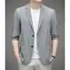 En Stock y Suministro Estable, Traje Delgado de Verano para Hombre Transfronterizo con Protección Solar, Estilo Casual de Negocios, Modelo Nuevo 2026 para Trabajo en Grupo
