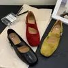 Hebilla de Cinturón Punta Redonda Elegantes Zapatos Planos Nuevos Estilo Coreano de Moda Boca Baja 2026 Zapatos Mary Jane para Mujer Ballet Zapatos de Verano