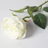 Ramo individual de rosa de princesa artificial para decoración de escena de boda, material para manualidades, flor artificial para arreglo decorativo