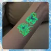 Pegatinas de Tatuaje de Mariposa Abstracta Luminosa y Colorida para Hombres y Mujeres, Impermeables y de Larga Duración, Brazos de Niños, Se Adaptan Naturalmente y Frescas