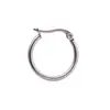 Brincos Grandes Circulares Exagerados com Furos na Orelha Argola de Orelha Brincos de Aço Inoxidável Joias de Aço Titânio Cor Dourada 18K Galvanizada