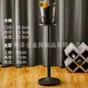 Balde de Champagne de Aço Inoxidável Estilo Europeu com Suporte de Luxo Modelo para Sala de Exposição Joalheria Bar Doméstico KTV Vinho Balde Vertical de Gelo