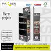 Processamento e Personalização Costco Walmart Rack de Exibição de Chão Prateleira de Papel Rack de Exibição de Papel Rack de Exibição Prateleira de Papel