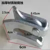 Accesorios para puerta de pocilga hebilla de puerta de paridera cerradura de botón automático para corral de cerdos interruptor tope de puerta de corral seguro de hebilla de puerta hebilla de posicionamiento para cerradura de corral
