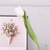 Toque suave hidratante tulipa buquê de simulação para interior decoração atacado ornamentos de flor artificial tulipa de borracha macia flor artificial