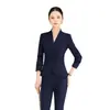 Traje de Negocios de Manga Larga para Mujer Otoño/Invierno 2026 Uniforme de Recepcionista de Hotel y Asistente de Ventas de Joyería de Moda