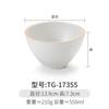 Tazón de ramen de melamina A5 Kaibaiya vajilla tipo porcelana estilo japonés sombrero de bambú tazón para fideos de arroz tazón de plástico para sopa de fideos tazón para fideos de res