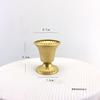 Vaso Nórdico Retrô Transfronteiriço, Vasos de Mesa Altos de Ferro de Alta Qualidade, Decoração de Casamento, Ornamento para Arranjo de Flores Secas