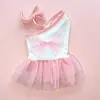 Roupas de pet para primavera e verão, saia de malha, vestido de alça ombro a ombro para filhotes de Bichon e Teddy, conjunto fresco para casal