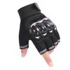 Guantes de motocicleta directos de fábrica para adultos hombres y mujeres protector de mano articulación de la muñeca medio dedo dedo completo partículas en la palma antideslizante