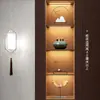 Nueva Estética de la Dinastía Song China Significado Zen Decoraciones Suaves Sala de Estar Estantería Casa de Té Vitrina Gabinete de Izakaya Adornos Pájaros en Ramas