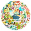 50 piezas pegatinas de graffiti con frases de protección ambiental para coche, bandeja de cáñamo, teléfono móvil de coche, monopatín, pegatinas decorativas al por mayor