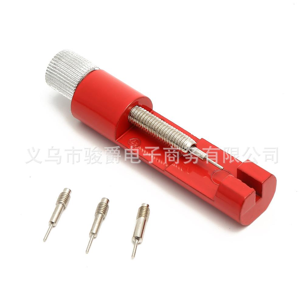 【红色+3个备用顶针】小圆/金属拆带器
