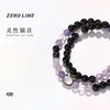 Pulsera de Obsidiana Ojo de Gato para Mujer, Cadena para Suéter, Pulsera de Amatista Natural, Regalo para Novia o Mejor Amiga, Regalo de Recuerdo