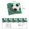 Set de Suministros para Fiesta Temática Infantil del Mundial de Fútbol Spot Transfronterizo Servilleta Vaso de Papel Plato Cubiertos Arreglo