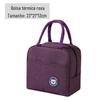 Bolsa de almoço com isolamento Bolsa de almoço para trabalho Bolsa de almoço para estudantes Bolsa de almoço com isolamento Bolsa de almoço com papel alumínio espessado Bolsa de almoço