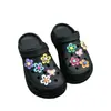 Flor de Dopamina Mariposa Caricatura Linda Dulce Decorativos Encantos para Zapatos para Zuecos, Clips de Accesorios Removibles