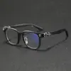 Gafas de sol de alta gama transfronterizas para hombre y mujer, montura cuadrada, bloqueo de luz azul, lentes planas, gafas ópticas clásicas de moda casual para viajes