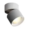 Focos LED de Montaje Superficial, Focos Empotrados para Uso Doméstico, Luces de Techo para Pared de Fondo de Sala de Estar, Alta Reproducción Cromática, Focos de Riel Ajustables, Atenuación Continua