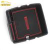 Adequado para Roewe RX8 caixa de apoio de braço moldura decorativa RX8 galvanoplastia caixa de armazenamento de controle central Acessórios de lantejoulas