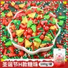 Decoração de Bolo de Natal Contas de Açúcar Atacado Basto de Natal Comestível Contas de Floco de Neve Azul e Branco Ingredientes para Assar Sobremesas