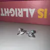 Clavos para Hélice de Hueso de Oreja de Acero de Titanio Incrustados con Diamantes de Saturno con Goteo de Color, Clavos de Oreja de Vidriado Goteante, Pendientes Retro Elegantes Simples, Estilo Nuevo