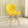 Estilo nórdico Eames saco macio cadeira de jantar moderno simples casa cyber celebridade banqueta quarto encosto cadeira penteadeira banco