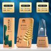 Trofeo de Cristal Creativo de Madera Sólida Personalizado Empleado Destacado Impresión a Color Medalla con Foto Reconocimiento Souvenir Tarjeta de Autorización Personalizado