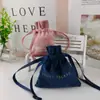 Bolsa con Cordón de Terciopelo Bolsa para Guardar Joyas Accesorios de Cristal Empaque Sencillo de Alta Gama