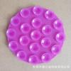 Ventosa de Silicone Dupla Face Redonda 19 Adesivo de Silicone para Descompressão para Telefone Celular Ventosa Suporte de Silicone Adesivo para Carro