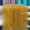 Suministrado directamente por el fabricante: cuentas redondas pequeñas de piedra natural, cuentas de arroz, cristal, turmalina, cuentas redondas de ágata, materiales hechos a mano para DIY, accesorios para pulseras