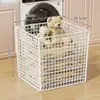 Cesta para ropa sucia para guardar ropa sucia y juguetes cesta de almacenamiento baño con ruedas carrito pequeño móvil cesta para ropa sucia del hogar cesta de lavandería