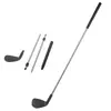 Palos de Golf para Adolescentes, Putter de Práctica, Palo para Chipear, No. 1 Palo de Madera, Juego Combinado de Golf Desmontable de Tres Secciones