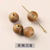 Jingde Jewelry Colección de Cuentas Individuales de Madera de Águila Qi Nan Barril de Madera Natural Espaciadores de Cuentas Accesorios para Joyería DIY Venta al por Mayor desde el Fabricante